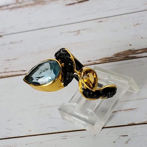 Sea Legend Topaz Ring - Picture 5 of 8